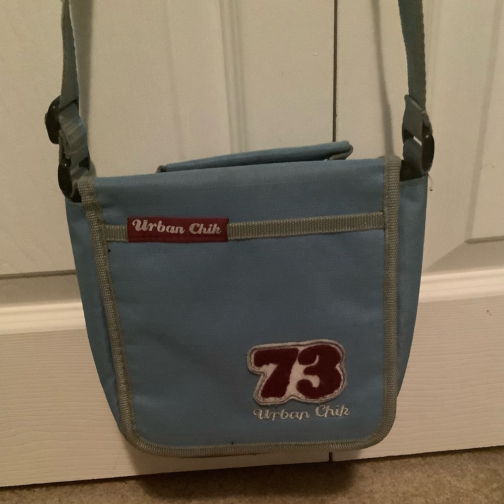725 Originals Vintage Blue and Black Bag